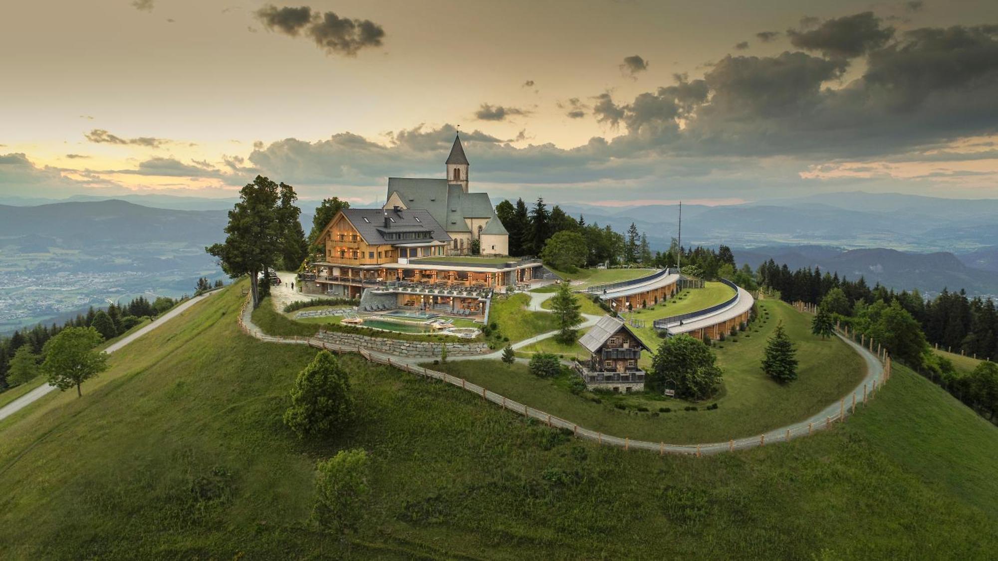Hotel Gipfelhaus Magdalensberg Sankt Veit an der Glan Esterno foto