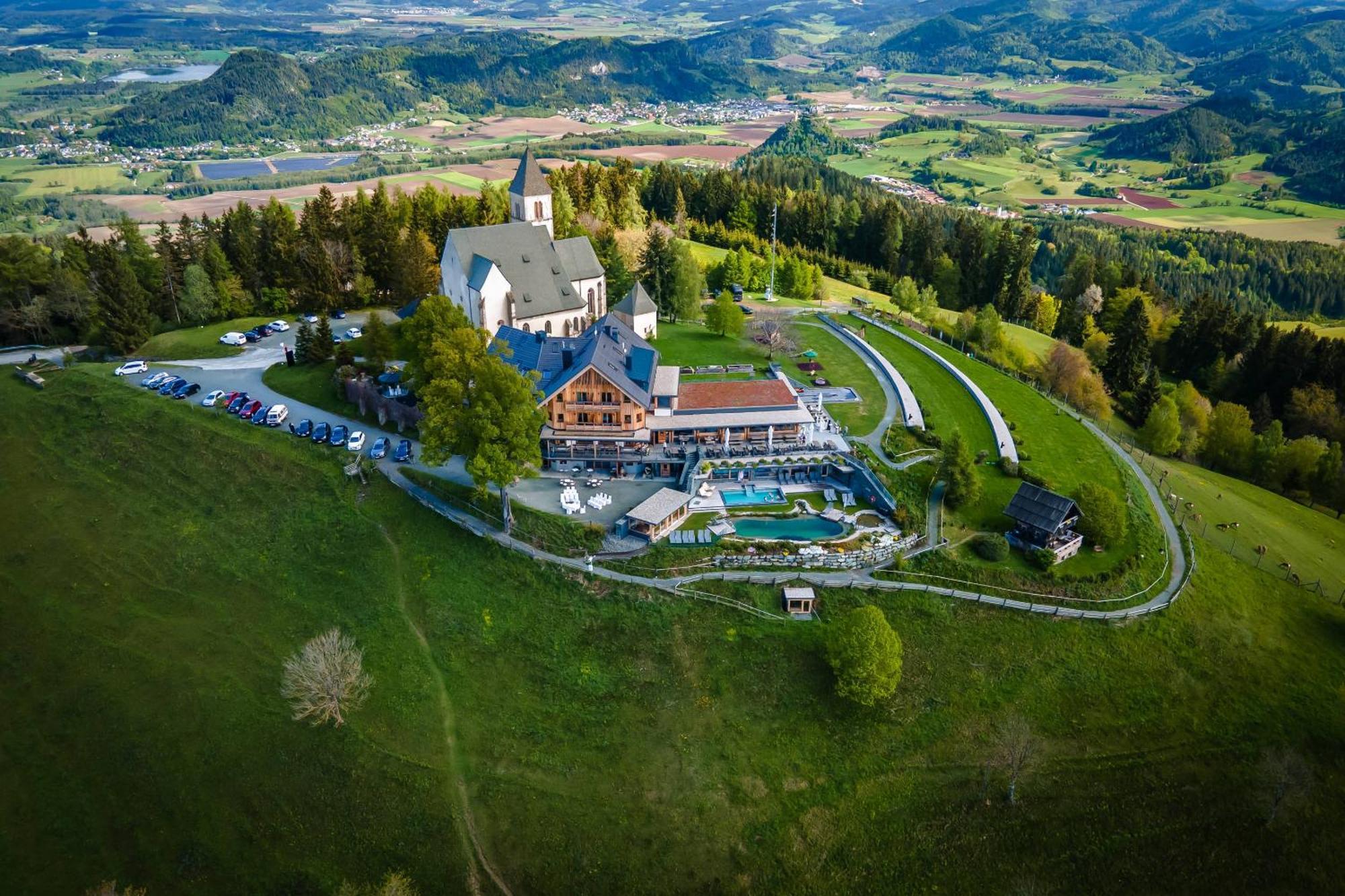 Hotel Gipfelhaus Magdalensberg Sankt Veit an der Glan Esterno foto