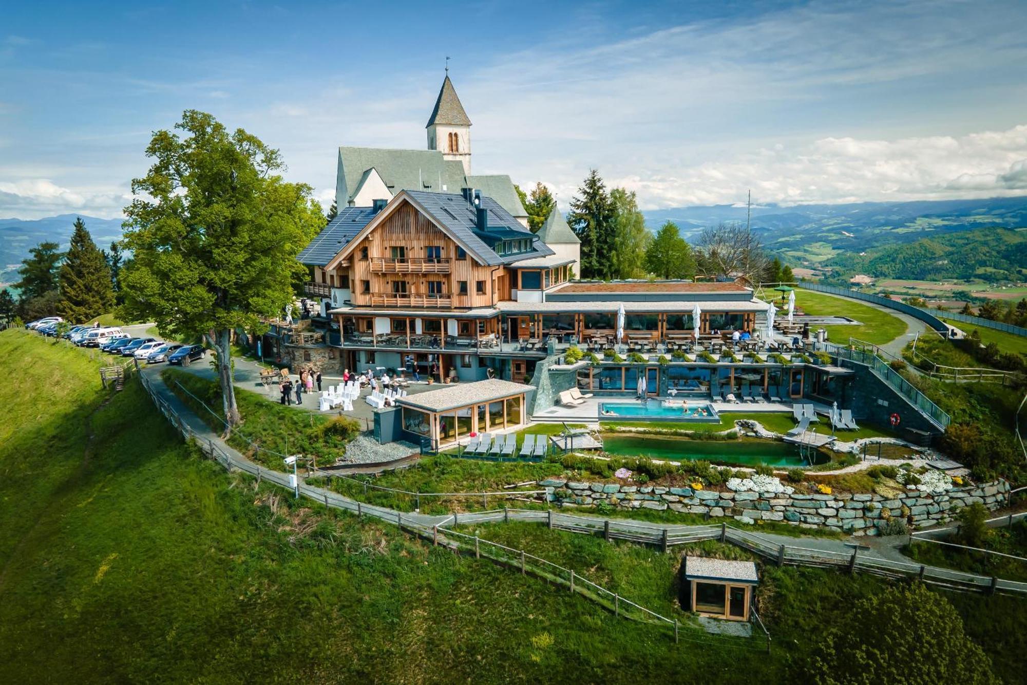 Hotel Gipfelhaus Magdalensberg Sankt Veit an der Glan Esterno foto